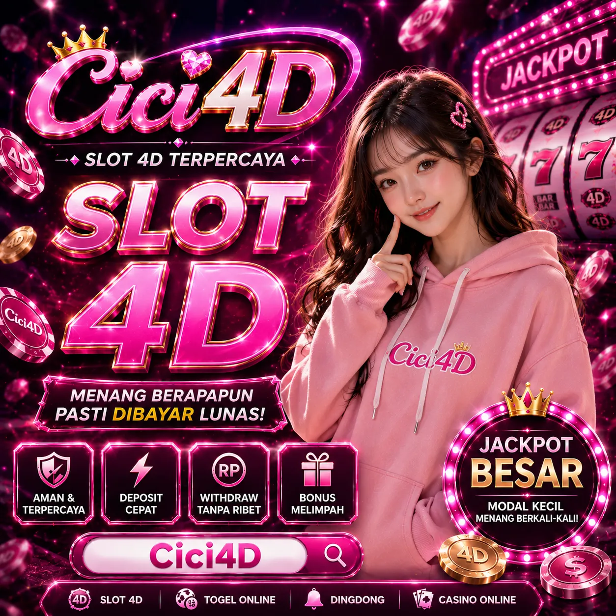 CICI4D: Prioritas Player Login Cici 4d Terbaik Slot 2026, Penghubung Resmi! image 1
